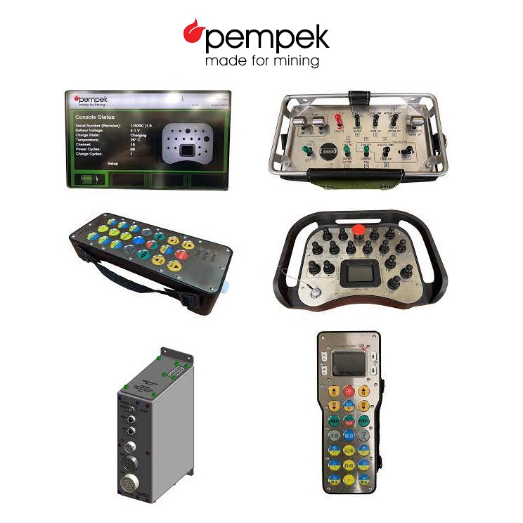 Pempek Pempek L0U10301 Joystick 4 Button, 2 Trigger, 2 Axis, DMH 125kBps Intrinsically Safe Turkey