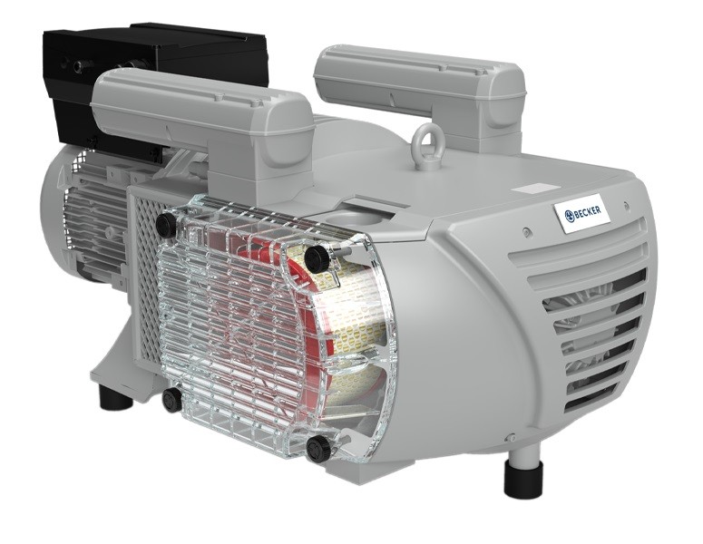 Becker VARIAIR DTLF 2.500/0-400 Rotary Vane Compressors – Oil Less Turkey