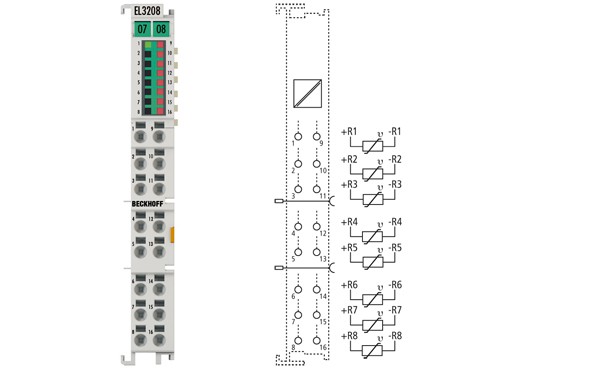 BECKHOFF EL3208 8-Channel Input Terminal Turkey