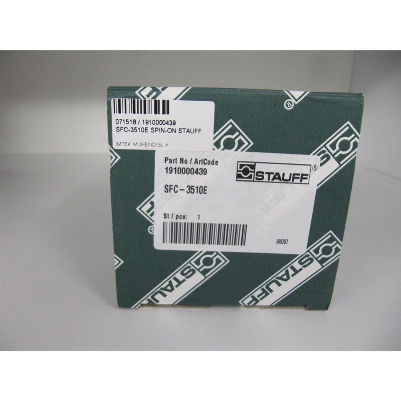 Stauff 1910000439 SFC-3510E Filter Turkey