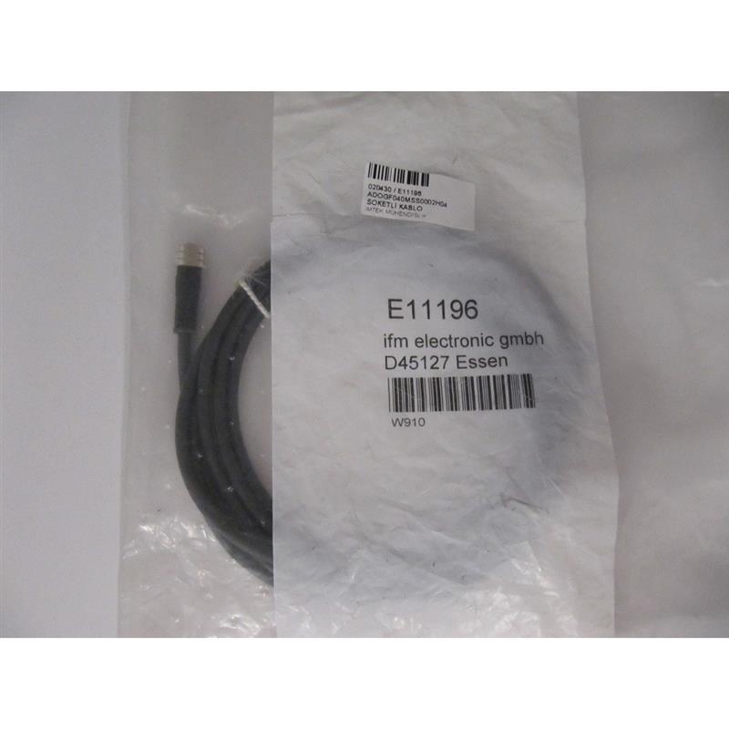 Ifm Electronic Ifm E11196 ADOGF040MSS0002H04 Connecting Cable With Socket Turkey