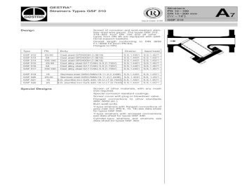 Gestra GSF330 Turkey