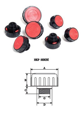 Gem-Fa HKP-005 Hydraulic tank vent cap Turkiye