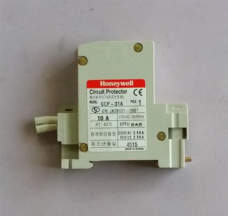 HONEYWELL GCP-31A  AC/DC 10A 1P Circuit Protector Turkiye