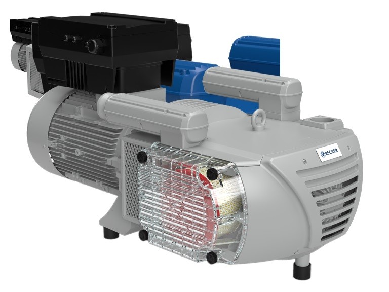 Becker VARIAIR VTLF 2.360/0-400 Rotary Vane Vacuum Pumps – Oil Less Turkiye