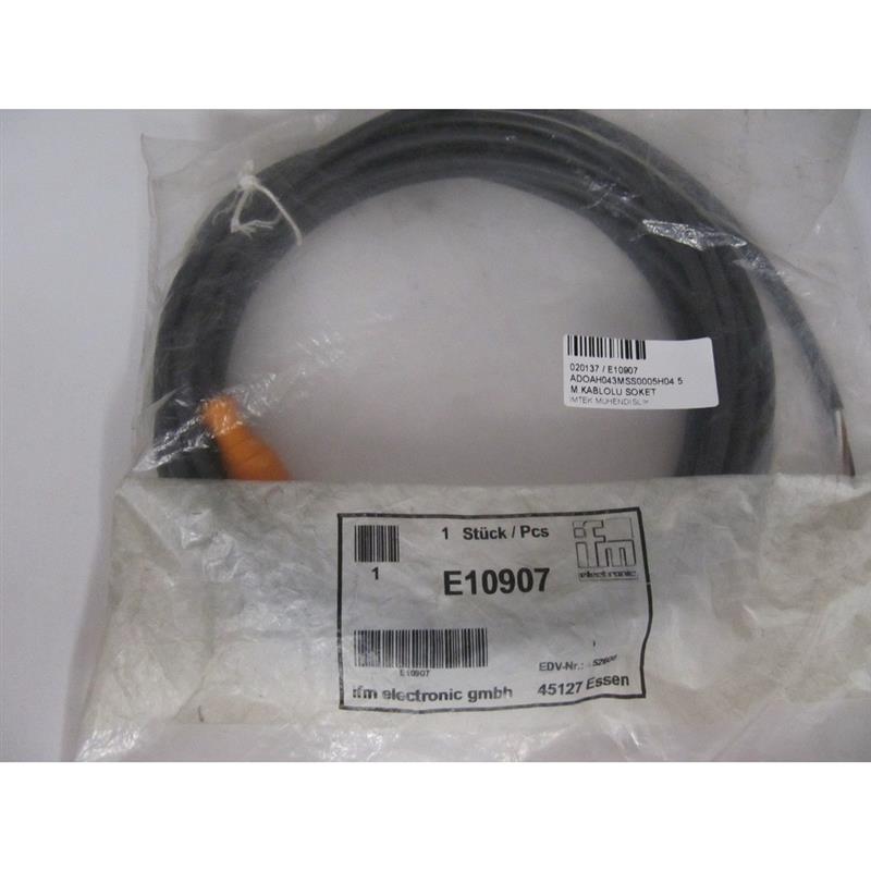 Ifm Electronic E10907 ADOAH043MSS0005H04 Connecting Cable With Socket Ifm Turkiye