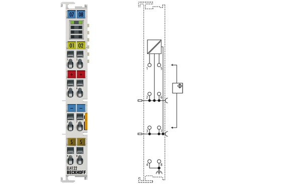 BECKHOFF EL4122 2-channel analog output terminal Turkiye