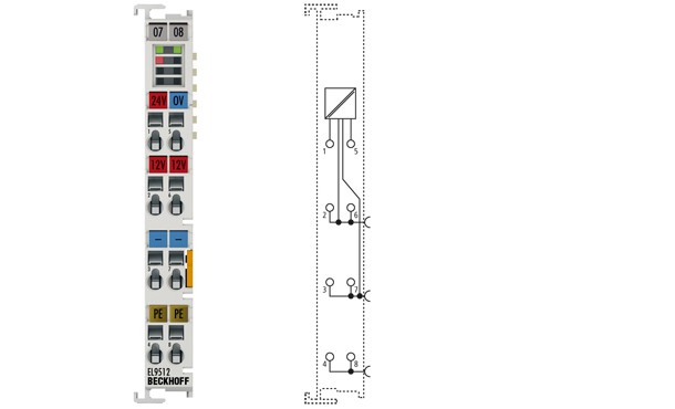 BECKHOFF EL9512 Power supply terminal 12 V DC Turkiye