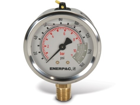 Enerpac G2510L Hydraulic Pressure Gauge, Turkiye