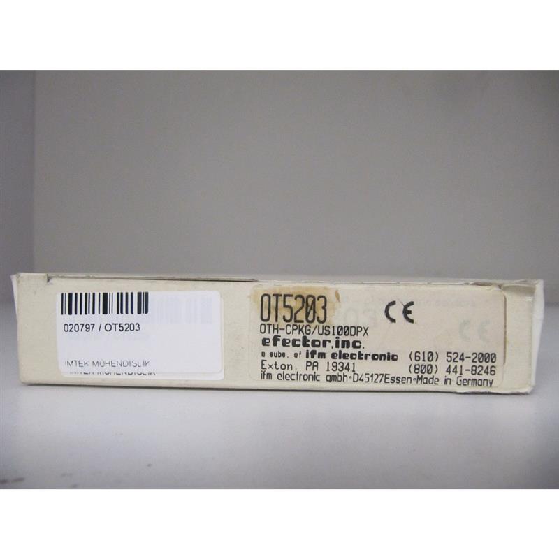 Ifm Electronic Ifm OT5203 OTH-CPKG/US-100-DPX Photoelectric Sensor Turkiye