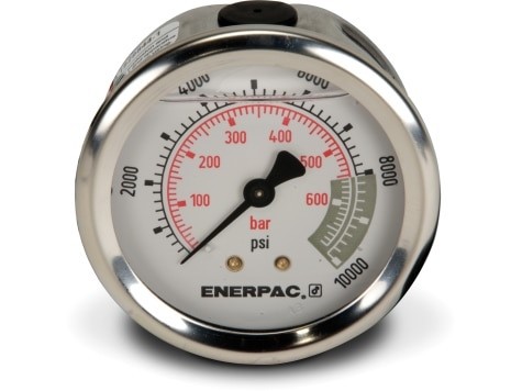 Enerpac G2537R Hydraulic Pressure Gauge Turkiye